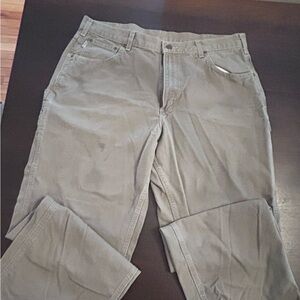 Men’s Carhartt grey work pants 38x30